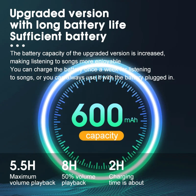 EBS-300 Portable Bluetooth Speaker - 5W Waterproof Wireless Speaker with TF Card Slot