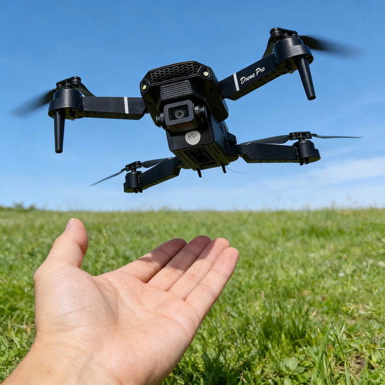 E88 Pro 4K WiFi FPV Drone - Foldable RC Quadcopter with HD Wide-Angle Camera