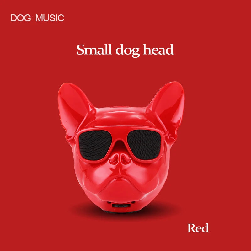 Creative Fighting Dog Wireless Bluetooth Speaker - Portable Touch Control Bass Speaker