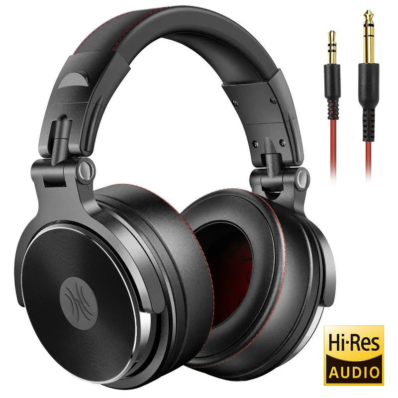 Oneodio Professional Studio Monitor Headphones - Pro Series DJ Headset with Microphone