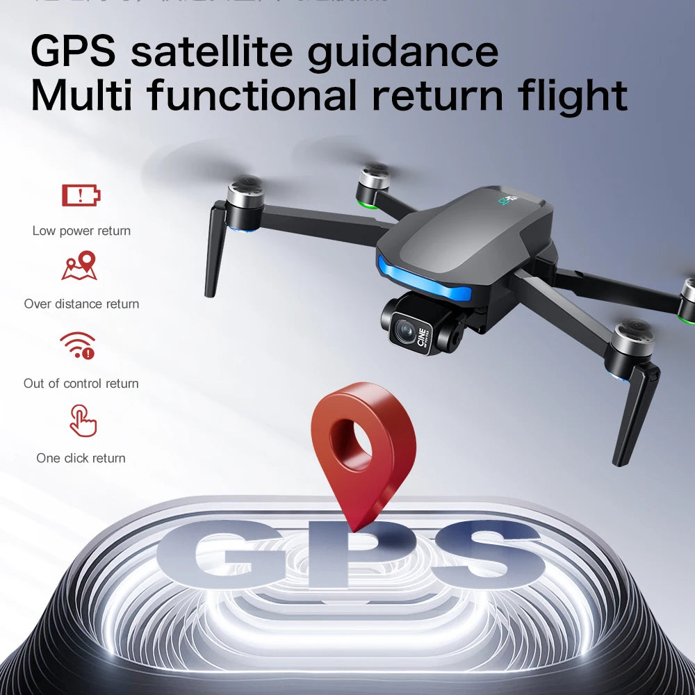 S-X1 MAX Professional GPS Drone with 4K Camera & 3-Axis Gimbal