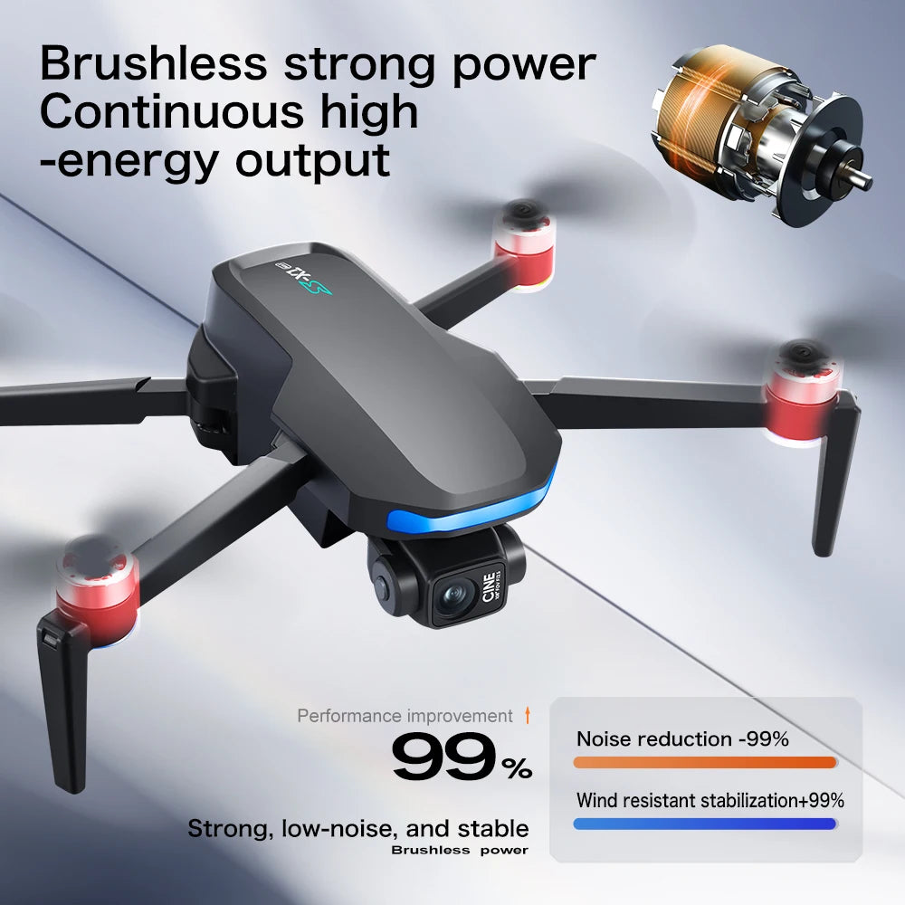 S-X1 MAX Professional GPS Drone with 4K Camera & 3-Axis Gimbal