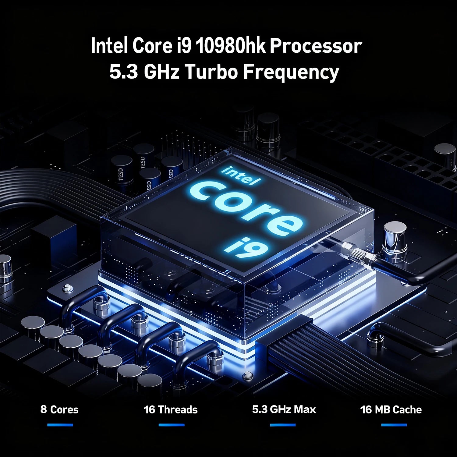 15.6" Intel Core i9-10980HK Gaming Laptop - 16GB DDR4, 1TB SSD, Full HD IPS Display