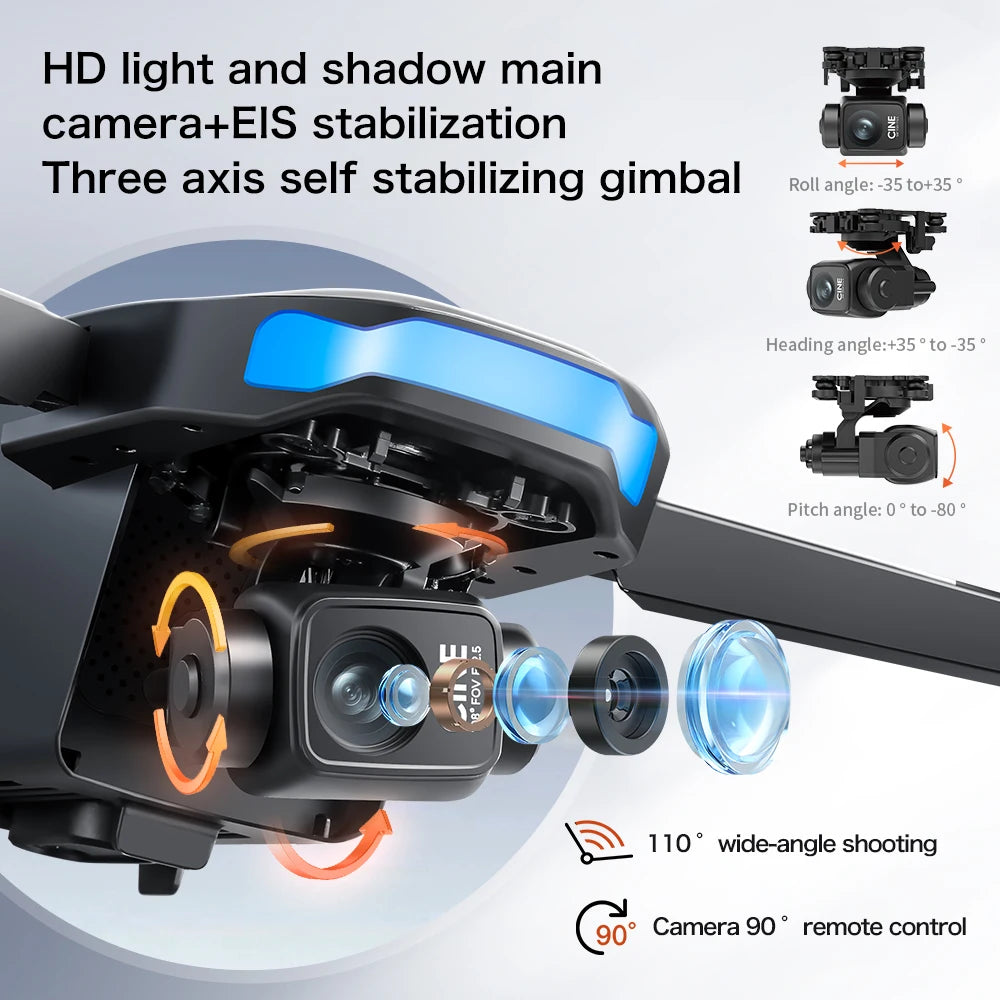 S-X1 MAX Professional GPS Drone with 4K Camera & 3-Axis Gimbal