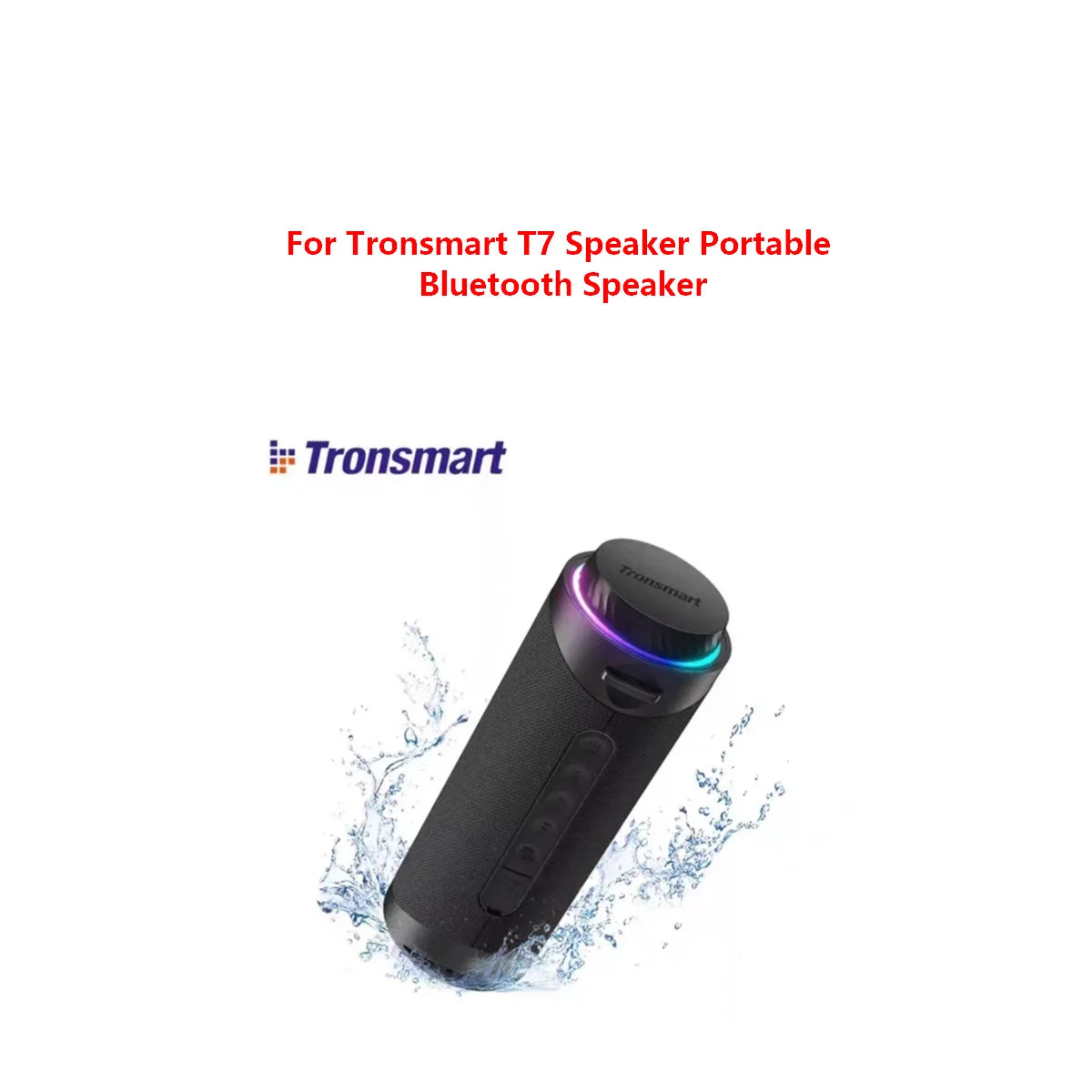 Tronsmart T7 Portable Bluetooth Speaker - 360° Surround Sound with LED Modes & TWS