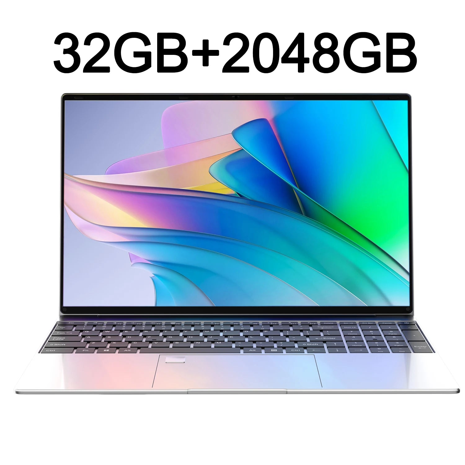 15.6" Intel 6500Y Business & Gaming Laptop - 32GB RAM, 2TB SSD, Windows 11 Pro