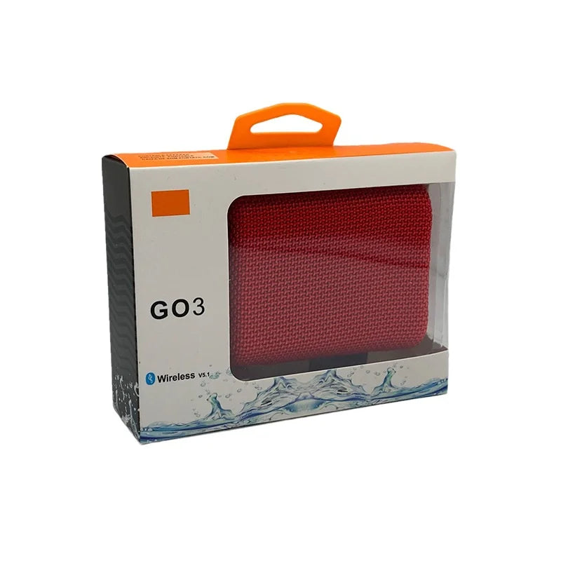 QUEED GO3 Portable Bluetooth Speaker - Wireless Mini Bass Speaker