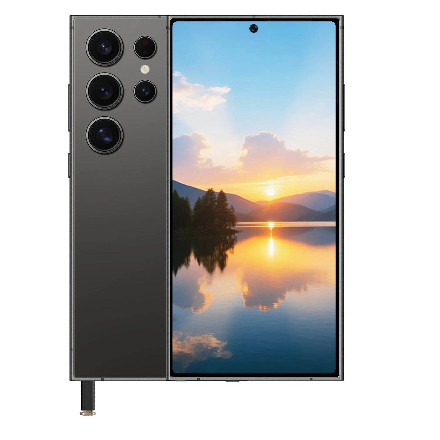 FUFFI S25 Pro Smartphone - 6.8" Android, 8GB RAM, 256GB Storage, 48MP Camera, 6000mAh Battery