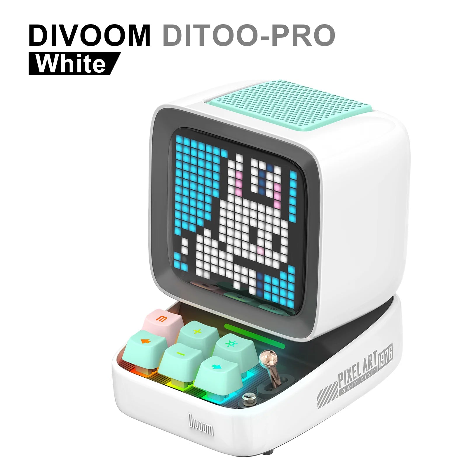 Divoom Ditoo Pro Retro Pixel Art Bluetooth Speaker with LED Display