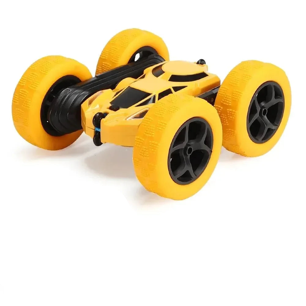 Double-Sided RC Stunt Car with 360° Rotation - 2.4GHz Remote Control Toy for Kids