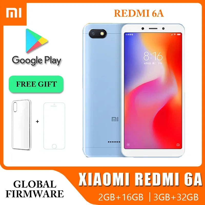 Xiaomi Redmi 7 Smartphone - 4GB RAM, 64GB Storage, 6.81" Display with Global ROM