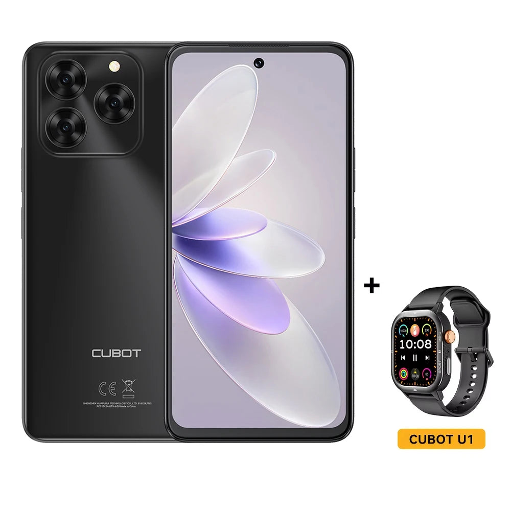 Cubot Note 60 Smartphone - Android 15, 7.2" 120Hz Display, 16GB RAM, 128GB Storage, 48MP Camera