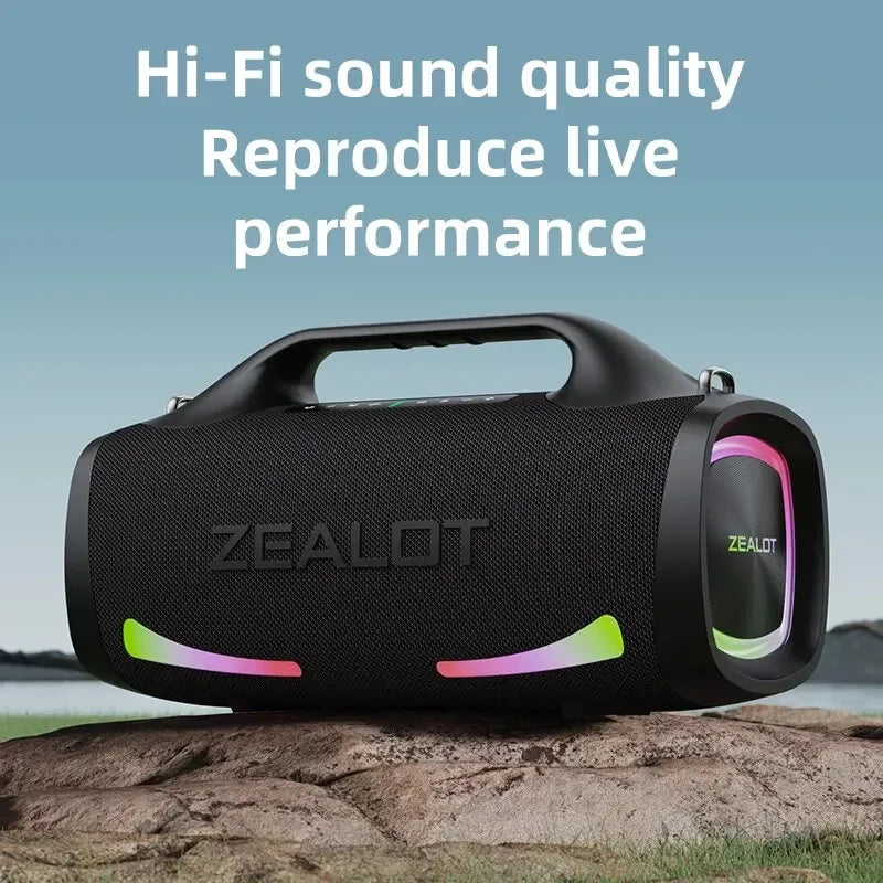 Zealot S79 Portable Bluetooth Party Speaker - 24-Hour Playtime
