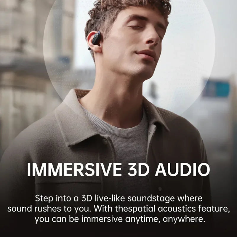 Baseus Bowie MF1 Open-Ear Sport Wireless Earphones - Bluetooth 5.4, 60 Hours Playtime