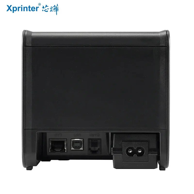 Xprinter 80mm Thermal Receipt Printer with Auto Cutter - USB/LAN POS Kitchen Printer