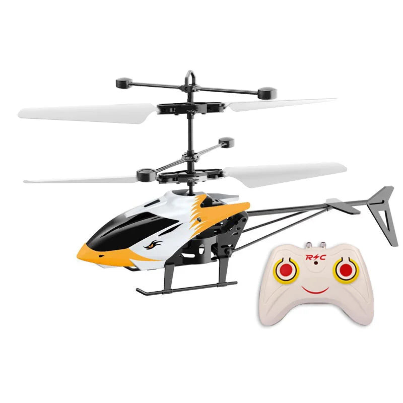 RC Goshawk - Gesture Sensing Flying Helicopter with LED Lights for Kids