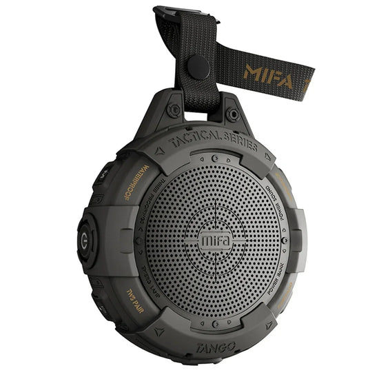 Mifa Tango Portable Bluetooth Speaker - IP67 Waterproof with Flashlight & 25-Hour Playtime